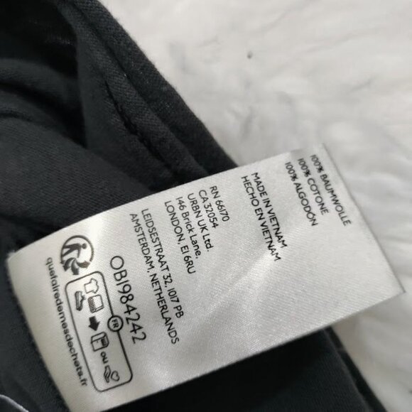 NWT We The Free Black Oversized Distressed Sundance Tee Free People Women's M - Picture 9 of 12